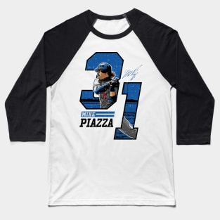 Mike Piazza New York M Offset Baseball T-Shirt